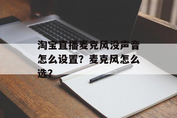 淘宝直播麦克风没声音怎么设置？麦克风怎么选？